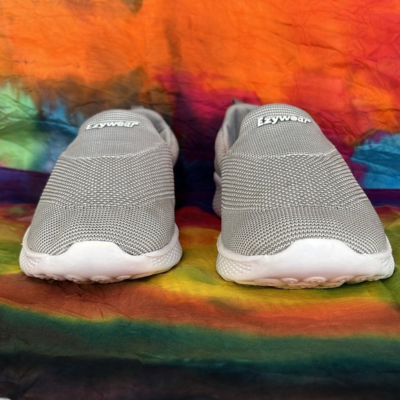 Ezywear Euro 39 US 8.5 Mesh Pull-on Lightweight Cushioned footbed Walking Work - Picture 2 of 9